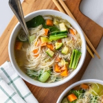 Noodle Soup with Vegetarian